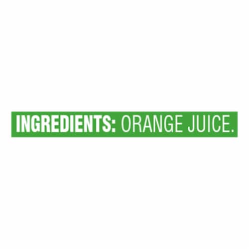 Kroger® Pulp Free 100% Premium Orange Juice Perspective: top