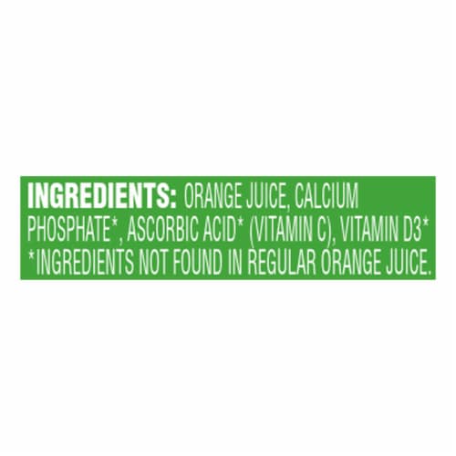 Kroger® 100% Orange Juice With Calcium & Vitamin D Perspective: top