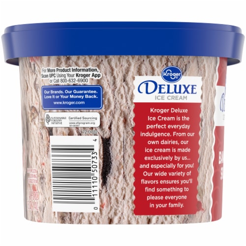 Kroger® Deluxe Banana Split Ice Cream Perspective: top