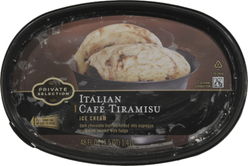 Private Selection™ Italian Cafe Tiramisu Ice Cream Perspective: top