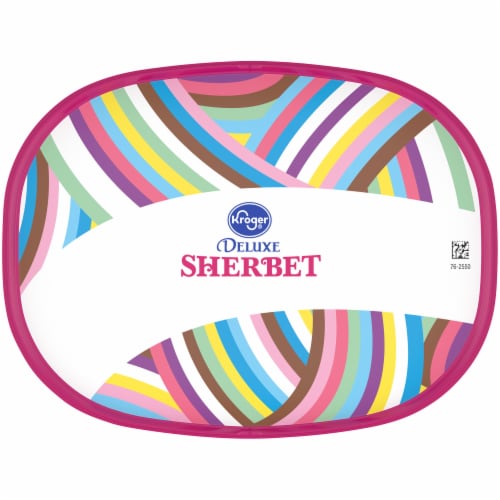 Kroger® Deluxe Low Fat Mango Sherbet Perspective: top