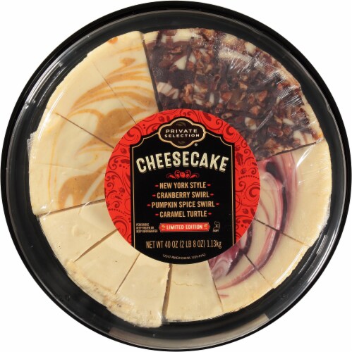 Private Selection® Limited Edition Variety Cheesecake Perspective: top