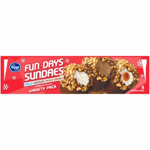 Kroger® Fun Days Sundaes Variety Pack Perspective: top