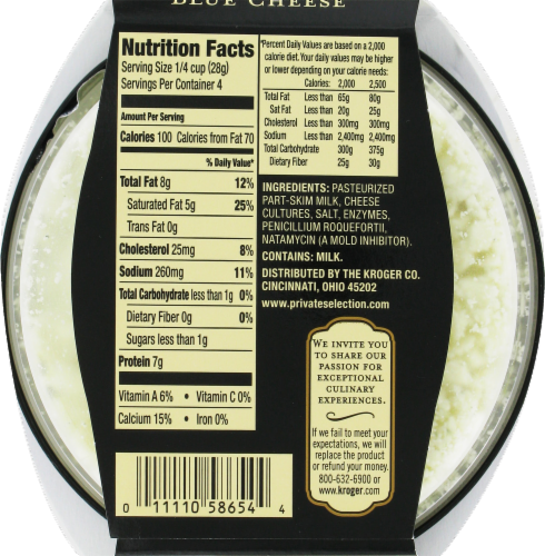 Private Selection™ Crumbled Blue Cheese Perspective: top