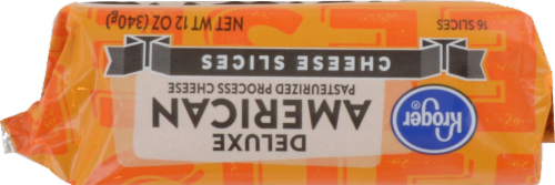 Kroger® Deluxe American Cheese Slices Perspective: top