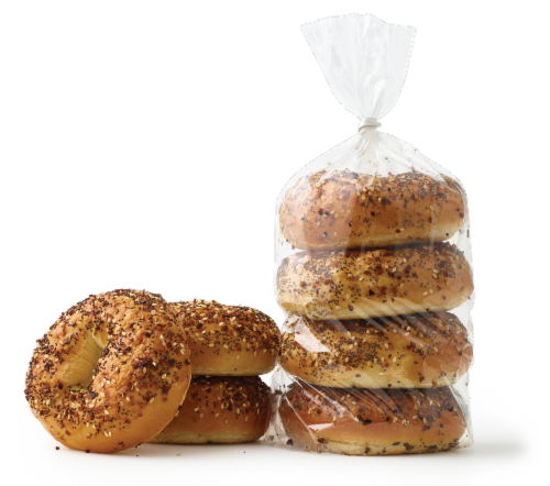 Bakery Everything Bagels Perspective: top