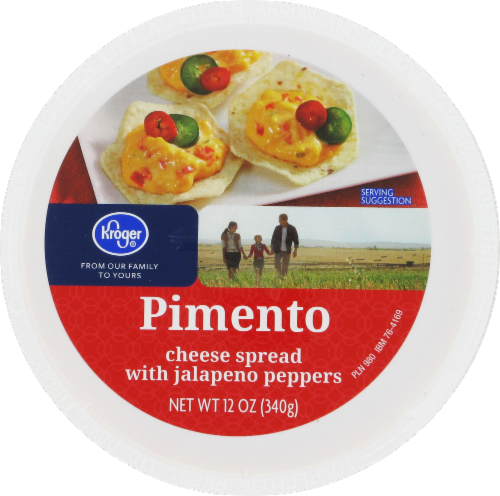 Kroger® Pimento Cheese Spread with Jalapeno Peppers Perspective: top