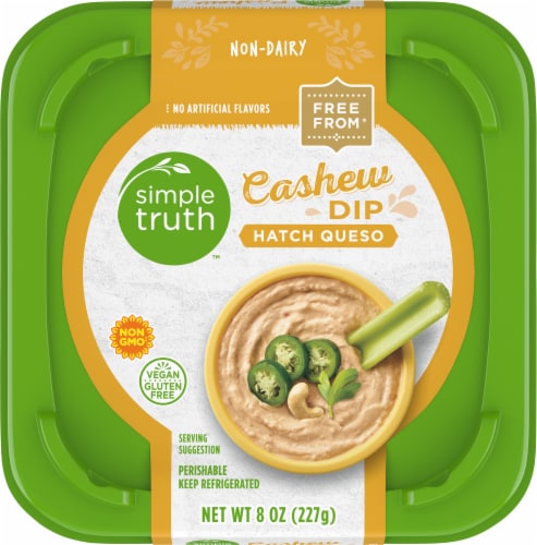 Simple Truth™ Plant Based Hatch Queso Cashew Dip Perspective: top