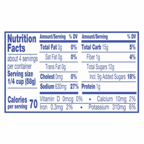Kroger® Cocktail Sauce Original Perspective: top