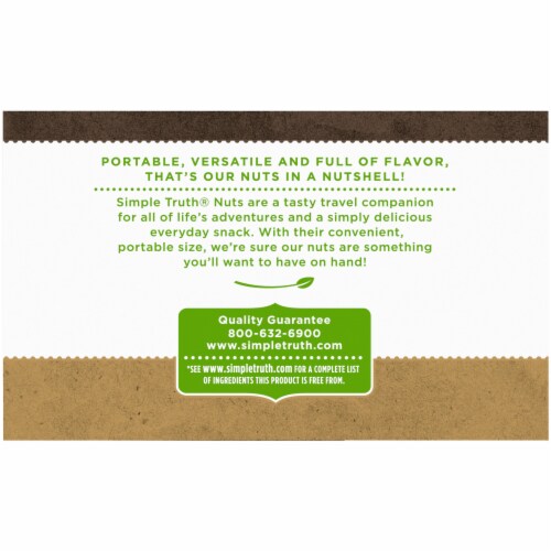 Simple Truth™ Almond and Cashew Snack Size Nuts Perspective: top