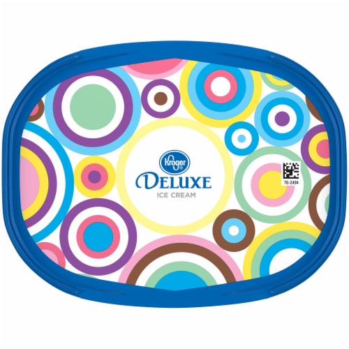 Kroger® Deluxe Unicorn Swirl Ice Cream Tub Perspective: top