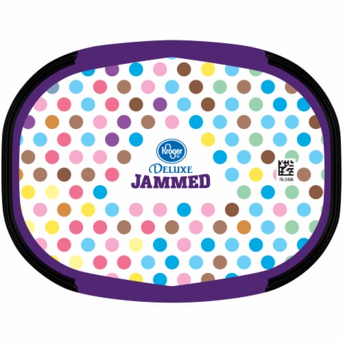 Kroger® Deluxe Jammed Peanut Butter & Jelly Ice Cream Perspective: top