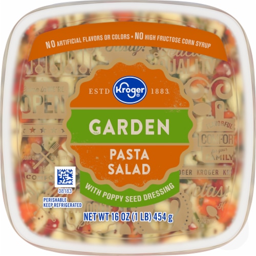 Kroger® Garden Pasta Salad with Poppyseed Dressing Perspective: top