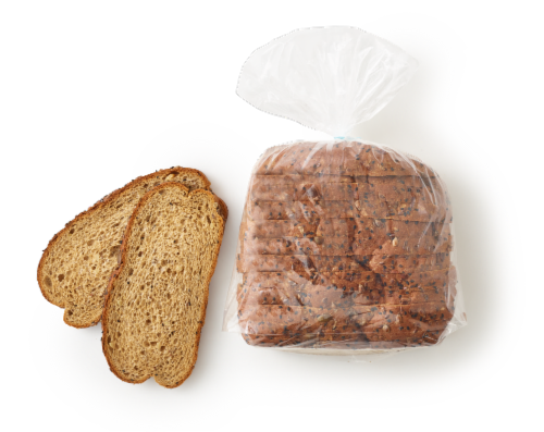 Simple Truth Seeded Multigrain Bread Perspective: top