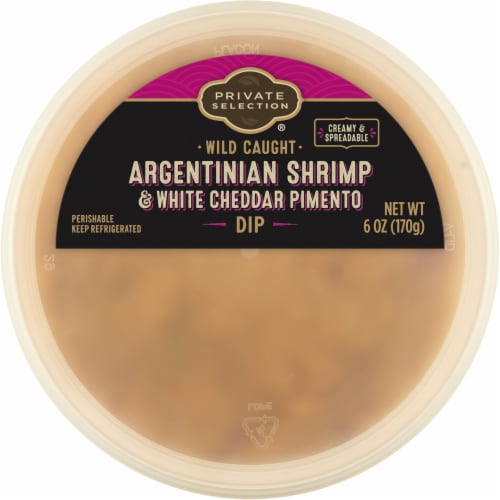 Private Selection Argentinian Red Shrimp & White Cheddar Pimento Dip Perspective: top