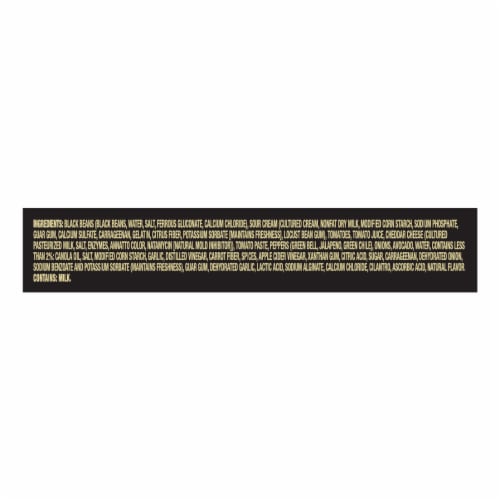 Private Selection® Black Bean Layered Dip Perspective: top