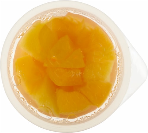 Kroger® Peach Chunks Perspective: top