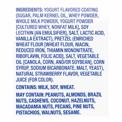 Kroger® Strawberry Yogurt Covered Pretzels Perspective: top