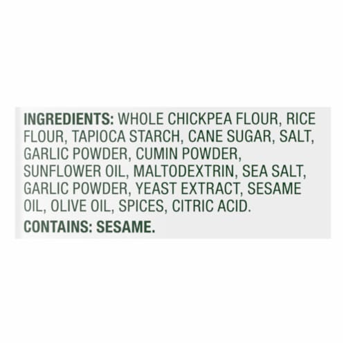 Simple Truth® Original Baked Chickpea Crisps Perspective: top