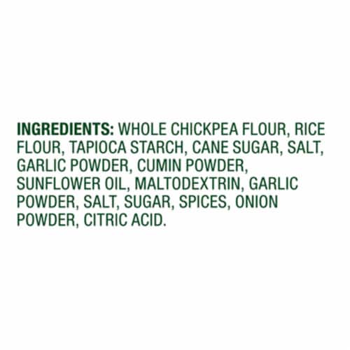 Simple Truth® Garlic Baked Chickpea Crisps Perspective: top