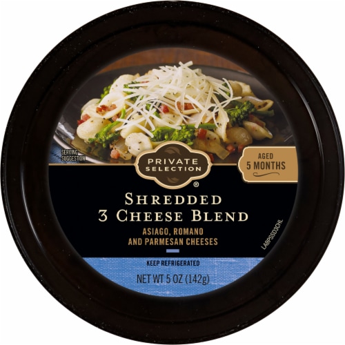 Private Selection® Shredded 3 Cheese Blend Perspective: top
