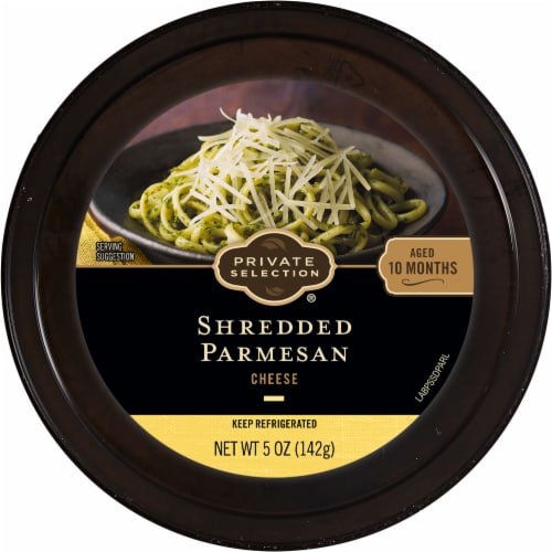 Private Selection® Shredded Parmesan Cup Perspective: top
