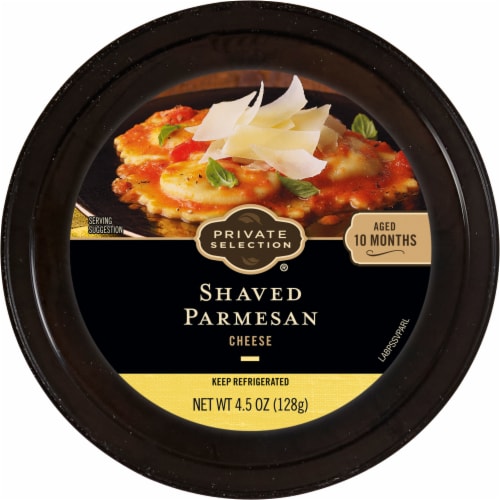 Private Selection® Shaved Parmesan Cheese Cup Perspective: top