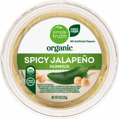 Simple Truth Organic® Spicy Jalapeno Hummus Perspective: top
