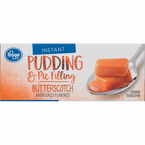 Kroger® Butterscotch Instant Pudding & Pie Filling Perspective: top
