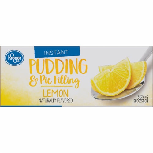 Kroger® Lemon Instant Pudding & Pie Filling Perspective: top