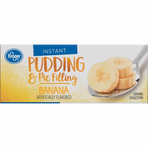 Kroger® Instant Banana Pudding & Pie Filling Perspective: top