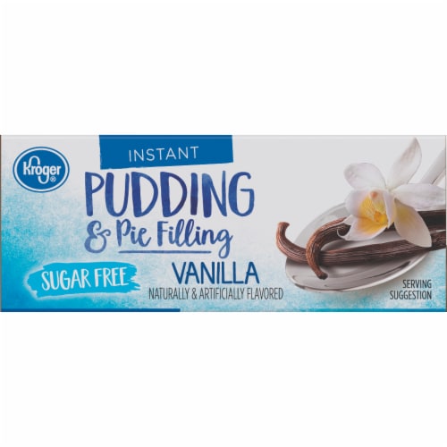 Kroger® Instant Sugar Free Vanilla Pudding & Pie Filling Perspective: top
