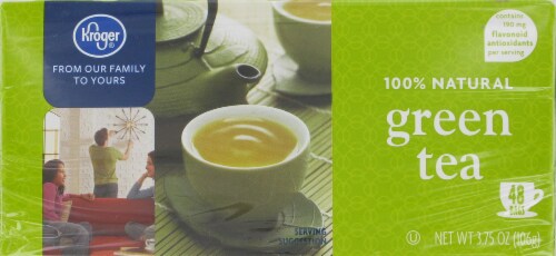 Kroger® Green Tea Bags Perspective: top