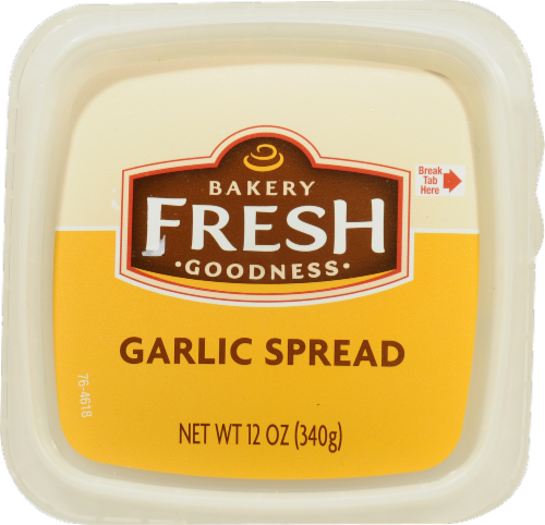 Bakery Fresh Goodness Garlic Spread Perspective: top