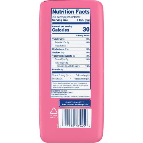 Kroger® Pure Cane Granulated Sugar Perspective: top
