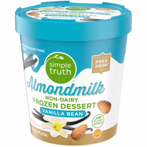 Simple Truth™ Vanilla Bean Dairy Free Almond Frozen Dessert Perspective: top
