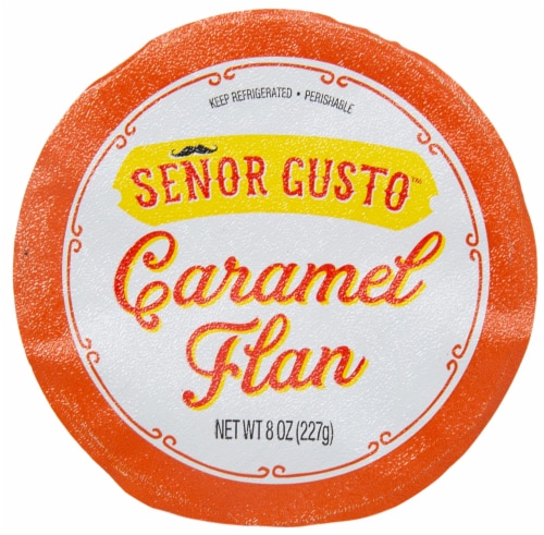Senor Gusto™ Caramel Flan Perspective: top