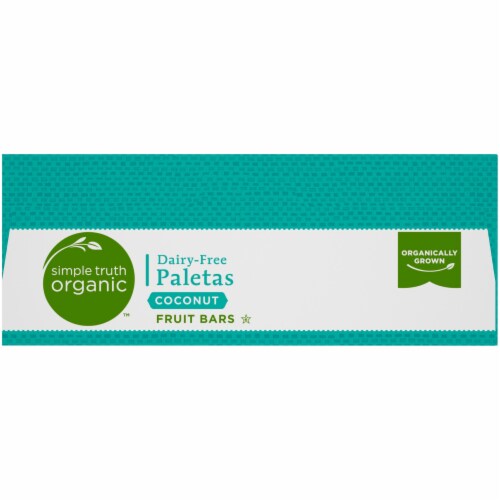 Simple Truth Organic™ Dairy-Free Coconut Paletas Fruit Bars Perspective: top