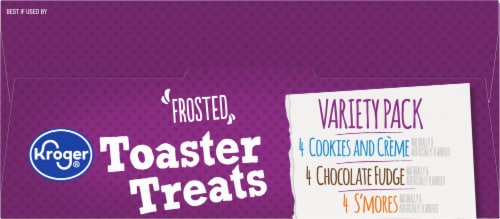 Kroger® Frosted Toaster Treats Pastries Variety Pack Perspective: top