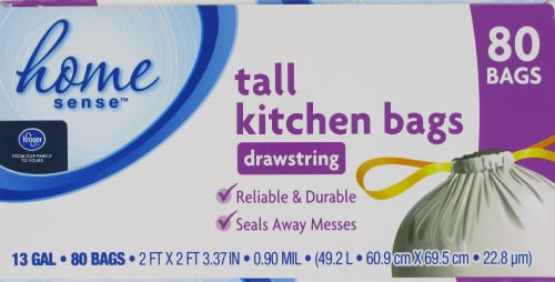 Kroger® Tall 13 Gallon Kitchen Bags Perspective: top