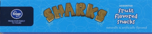 Kroger® Sharks Fruit Snacks Perspective: top