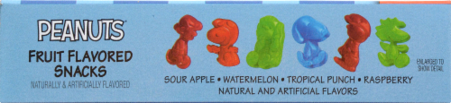 Kroger® Peanuts Fruit Snacks Perspective: top
