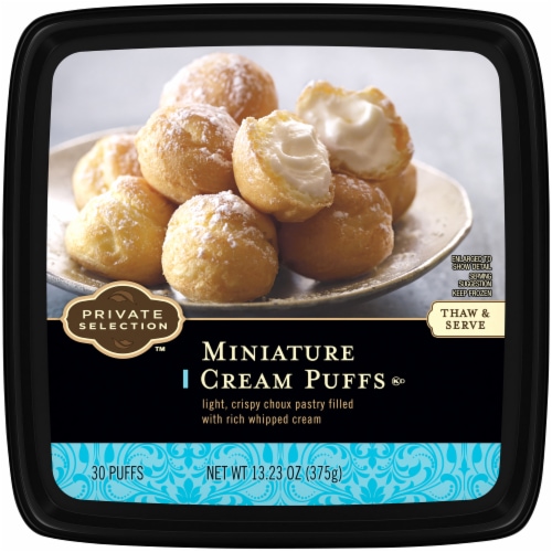 Private Selection™ Miniature Cream Puffs Perspective: top
