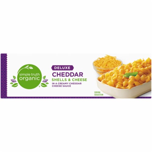 Simple Truth Organic® Deluxe Cheddar Shells & Cheese Perspective: top