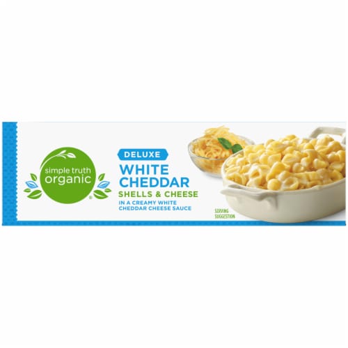 Simple Truth Organic® Deluxe White Cheddar Shells & Cheese Perspective: top