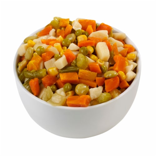 Kroger® No Salt Added Mixed Vegetables Perspective: top