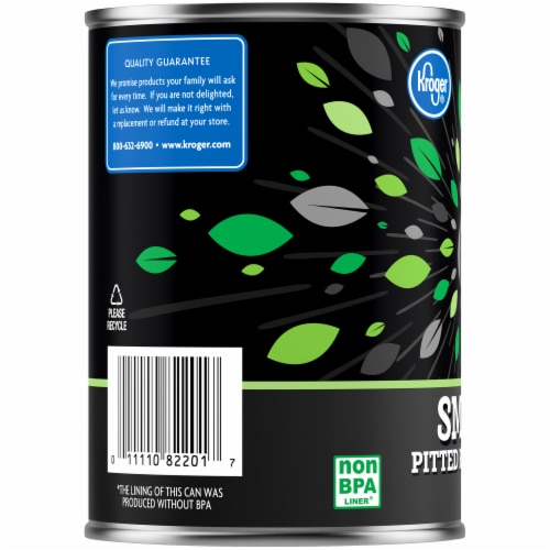 Kroger® Small Pitted Ripe Olives Perspective: top