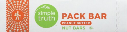 Simple Truth™ Pack Bar Peanut Butter Nut Bars Perspective: top