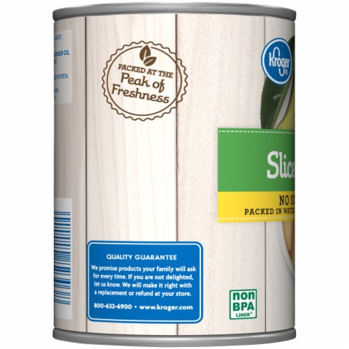 Kroger® No Sugar Added Sliced Pears Perspective: top