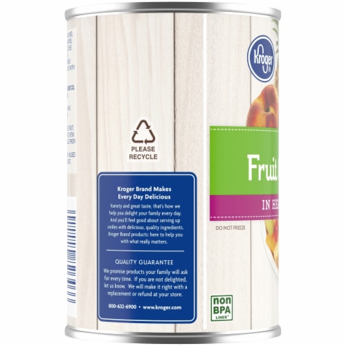 Kroger® Canned Fruit Cocktail in Heavy Syrup Perspective: top